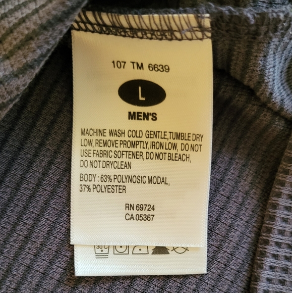 Columbia Titanium Men's Large S/S Shirt Dark Gray - Picture 4 of 6